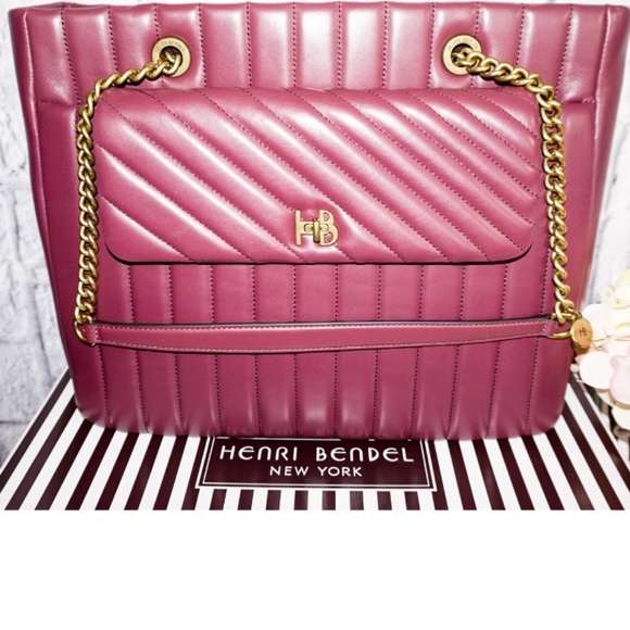 BEAUTIFUL HENRI BENDEL 712 ZIP TOTE HENRI BENDEL - Picture 2 of 6